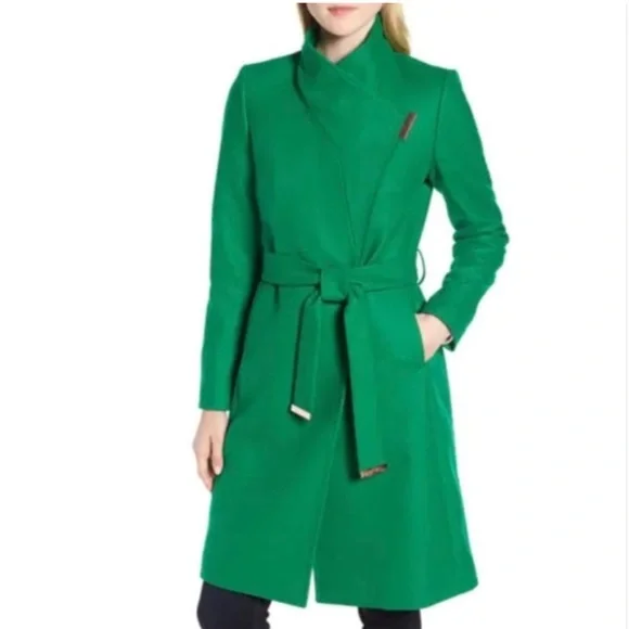 Ted Baker London Jackets Coats Ted Baker Kikiie Green